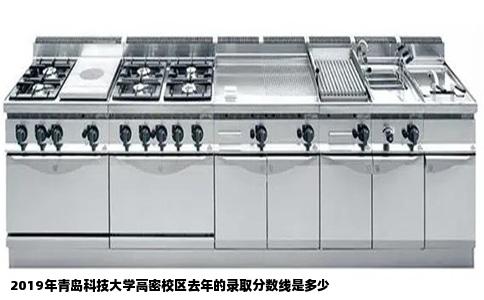 2019年青岛科技大学高密校区去年的录取分数线是多少