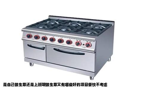 是自己做生意还是上班呢做生意又有哪些好的项目餐饮不考虑