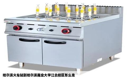 哈尔滨火车站到哈尔滨商业大学江北校区怎么走