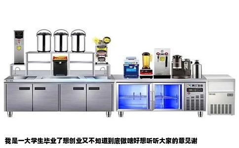 我是一大学生毕业了想创业又不知道到底做啥好想听听大家的意见谢