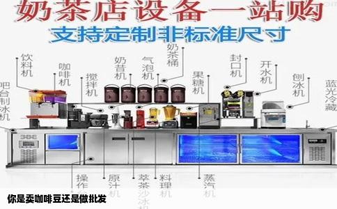 你是卖咖啡豆还是做批发