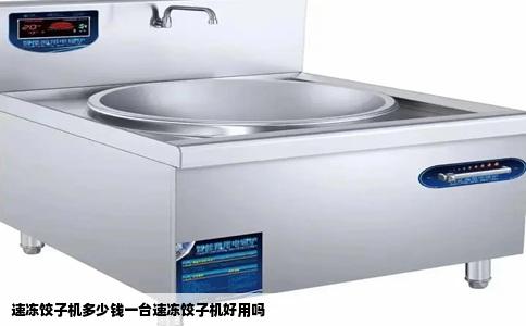 速冻饺子机多少钱一台速冻饺子机好用吗