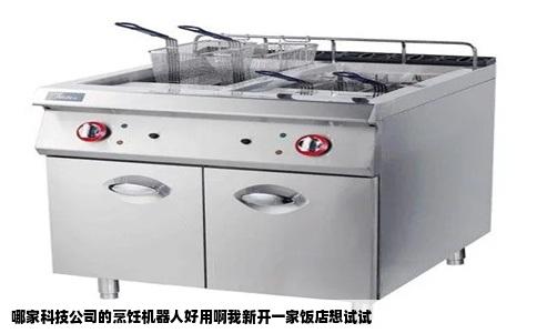 哪家科技公司的烹饪机器人好用啊我新开一家饭店想试试