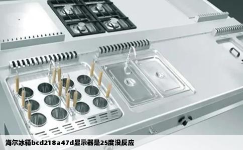 海尔冰箱bcd218a47d显示器是25度没反应