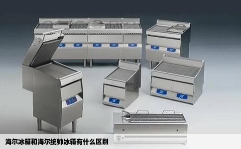 海尔冰箱和海尔统帅冰箱有什么区别