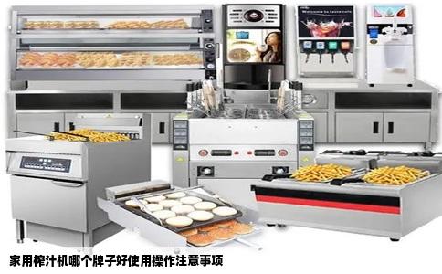 家用榨汁机哪个牌子好使用操作注意事项
