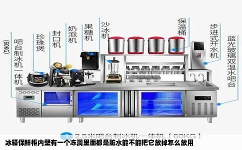 冰箱保鲜柜内壁有一个冻洞里面都是脏水能不能把它放掉怎么放用