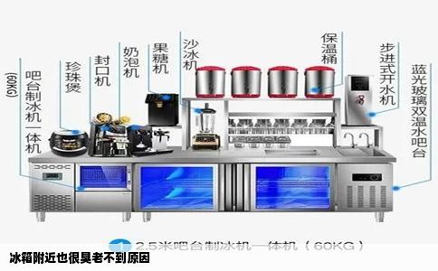 冰箱附近也很臭老不到原因