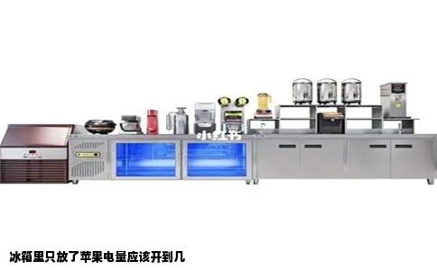 冰箱里只放了苹果电量应该开到几