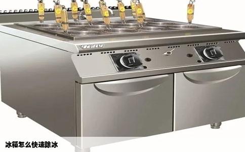 冰箱怎么快速除冰