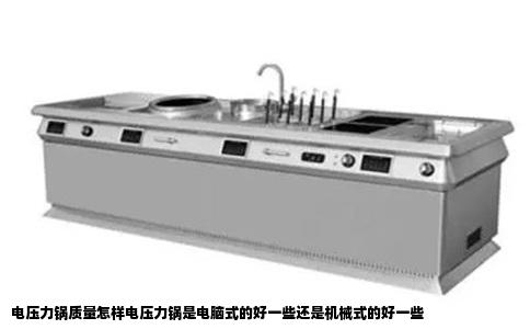 电压力锅质量怎样电压力锅是电脑式的好一些还是机械式的好一些