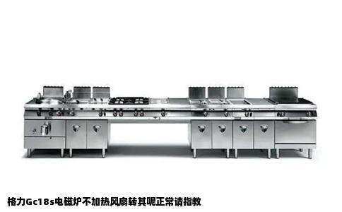 格力Gc18s电磁炉不加热风扇转其呢正常请指教