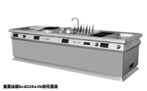 美菱冰箱bcd220e3b如何调温