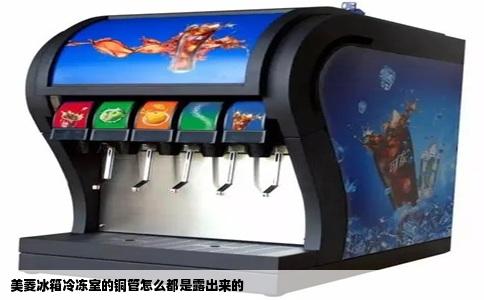 美菱冰箱冷冻室的铜管怎么都是露出来的