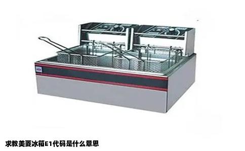 求教美菱冰箱E1代码是什么意思
