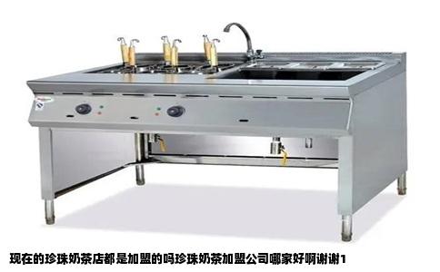 现在的珍珠奶茶店都是加盟的吗珍珠奶茶加盟公司哪家好啊谢谢1