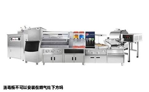 消毒柜不可以安装在燃气灶下方吗