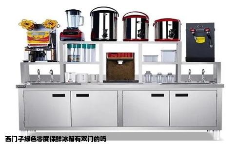 西门子绿色零度保鲜冰箱有双门的吗